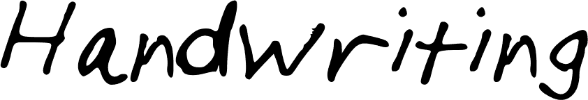 Handwriting font