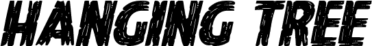 Hanging Tree Expanded Italic