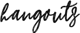 hangouts-Regular
