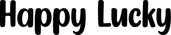 Happy Lucky font