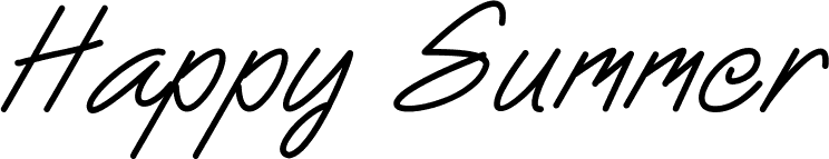 Happy Summer font