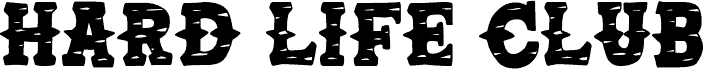 Hard Life Club 字体