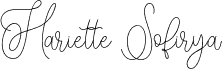 Hariette Sofirya Regular
