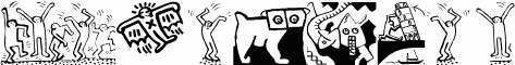 Preview of the Haringe font