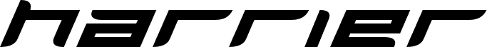 Harrier Bold Expanded Italic