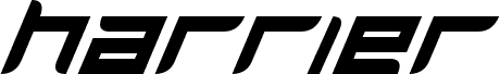 Harrier Bold Italic