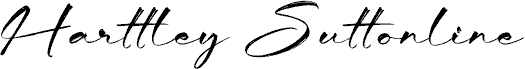 Harttley Suttonline font