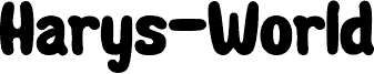 Preview of the Harys-World font