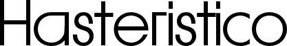 Hasteristico Bold