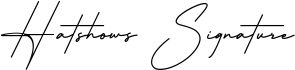 Hatshows Signature
