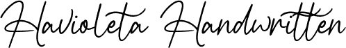 HavioletaHandwrittenFree-Reg