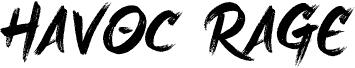 Havoc Rage 字体