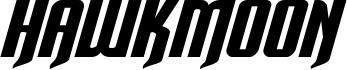 Hawkmoon Extra-expanded Italic