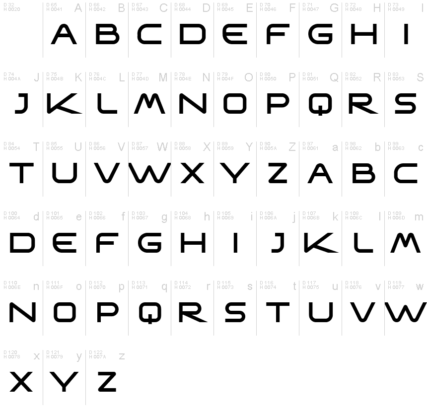 Hacker Black font | Fonts2u.com