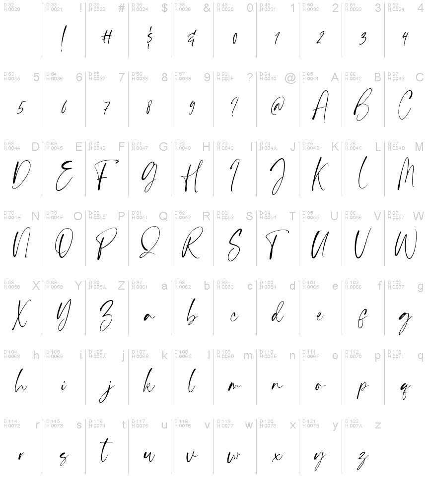 Handsnow font | Fonts2u.com