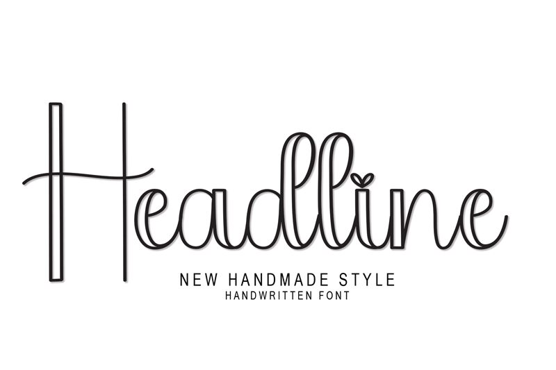 Headline Czcionka