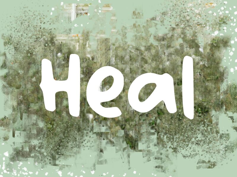 h Heal Schriftart