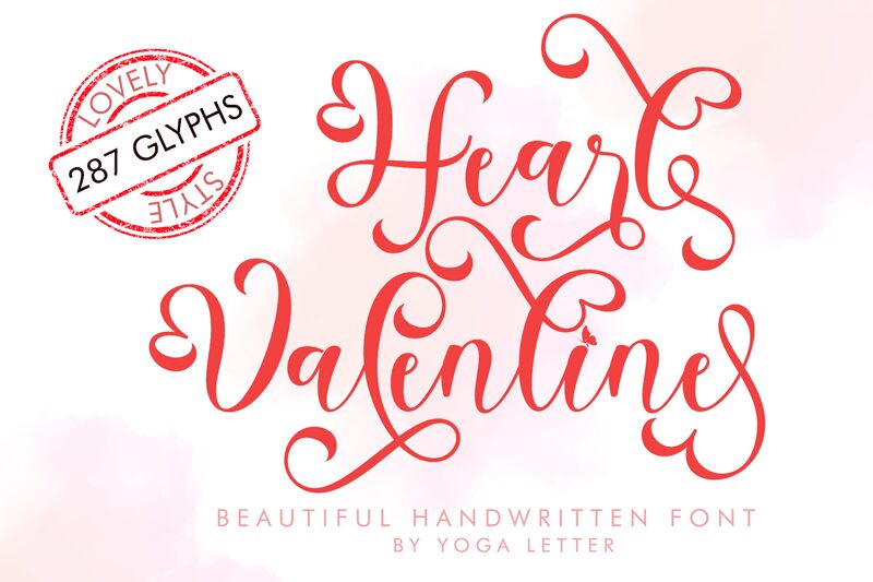 Heart Valentine Font