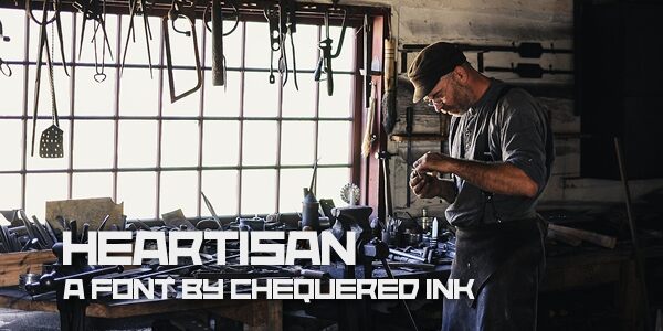 Heartisan Schriftart