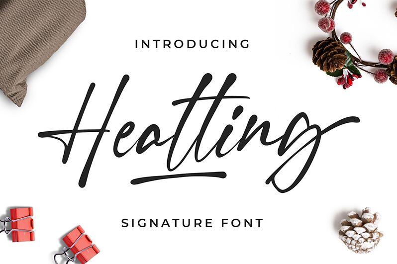 Heatting Schriftart