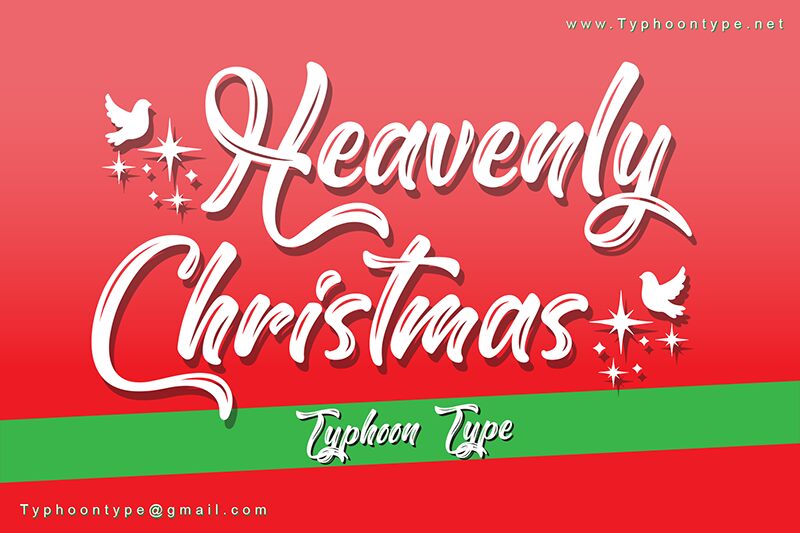 Heavenly Christmas Carattere