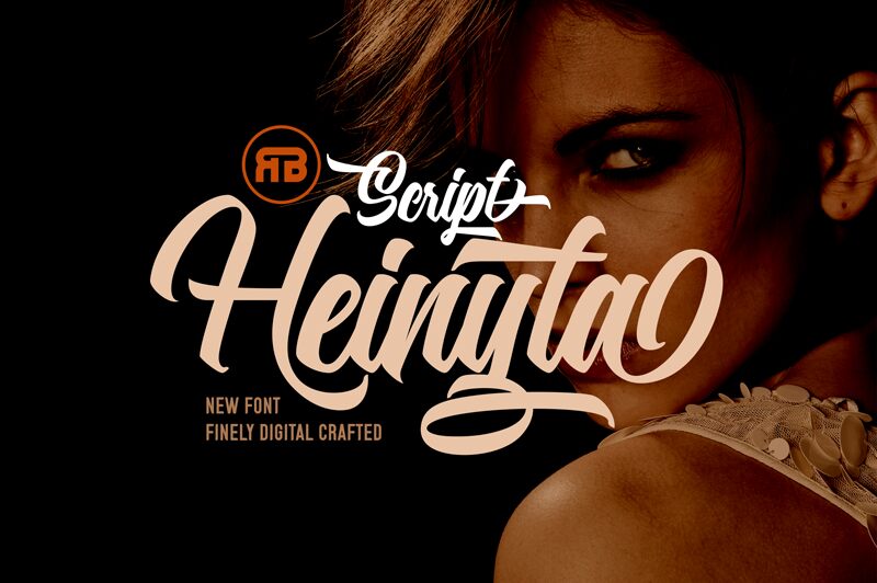 Heinyta Schriftart