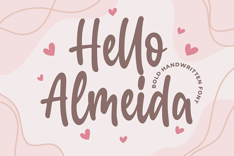 Hello Almeida Schriftart
