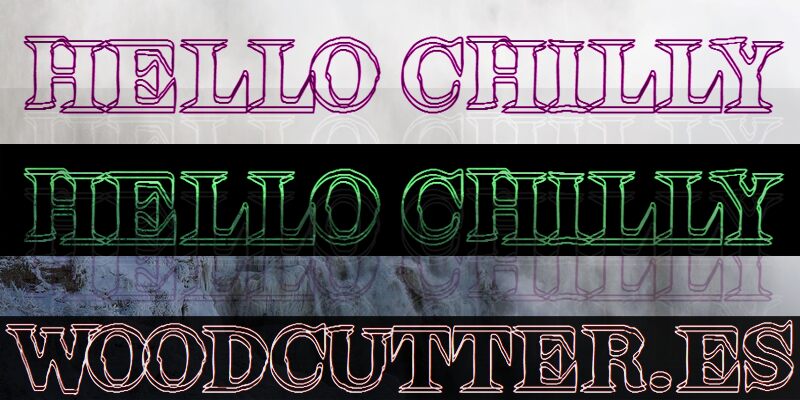 Hello Chilly Czcionka