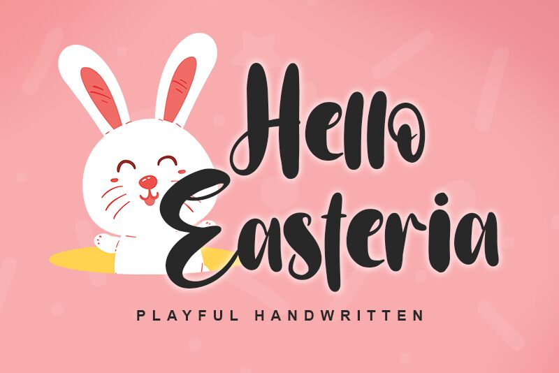 Hello Easteria الخط 