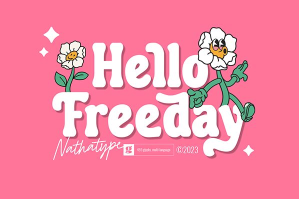Hello Freeday Schriftart
