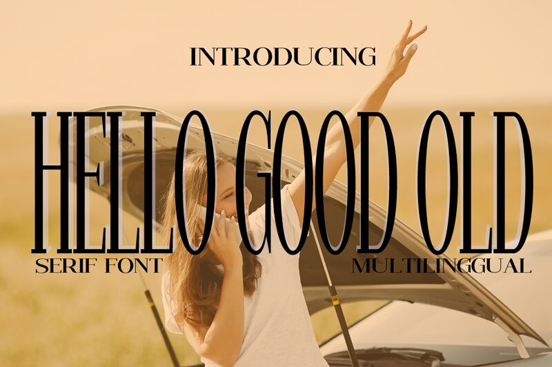 hello good old style Czcionka