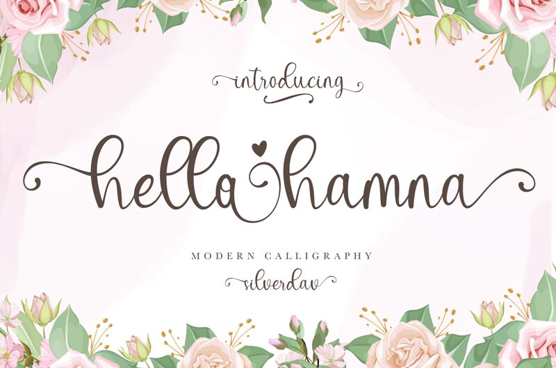 Hello Hamna Czcionka