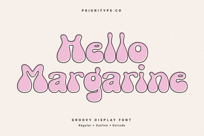 Hello Margarine Schriftart