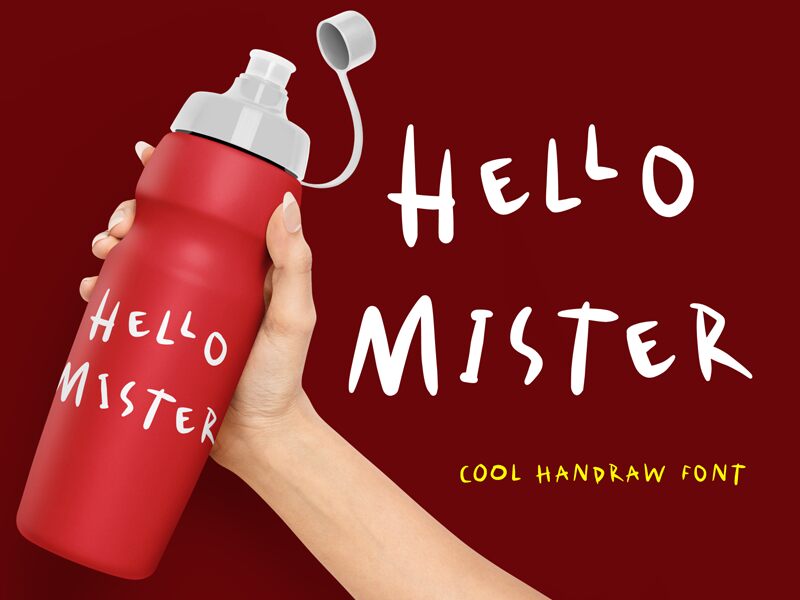 Hello Mister Schriftart