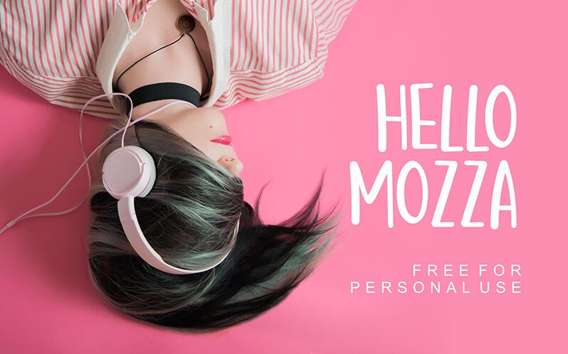 Hello Mozza Schriftart