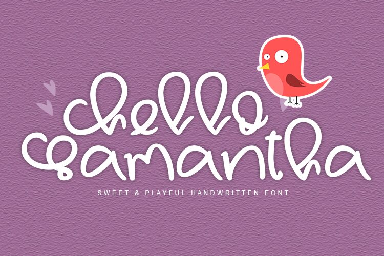 Hello Samantha Carattere