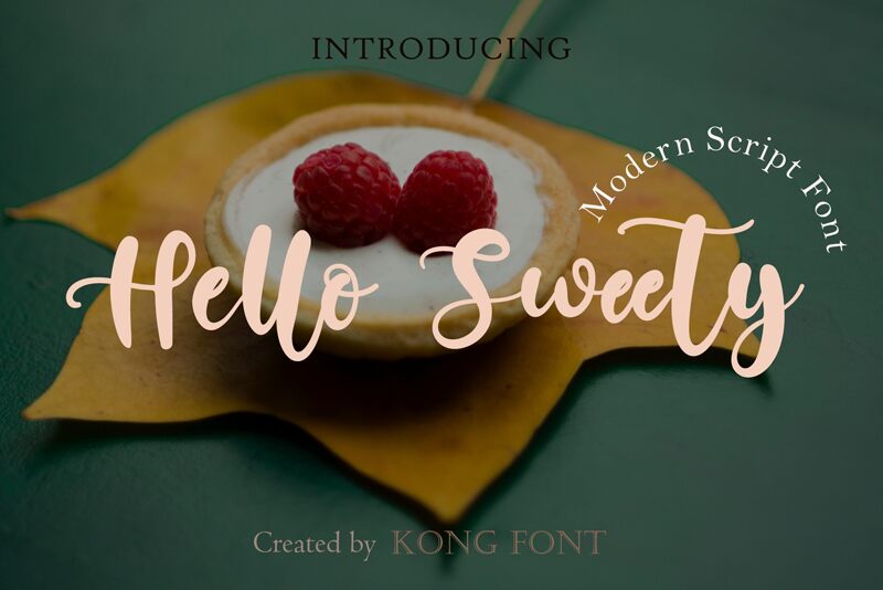 Hello Sweety Schriftart