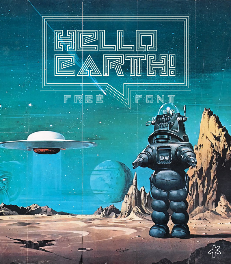 HelloEarth Druh písma