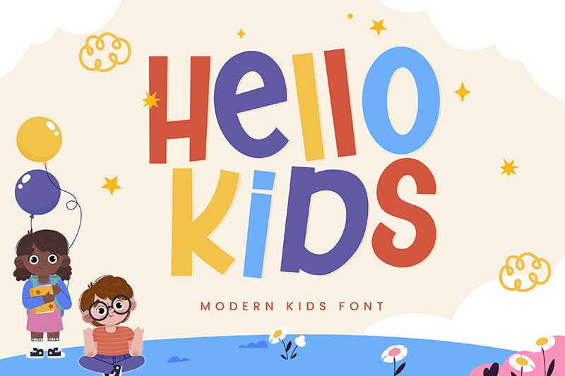 Hellokids Font