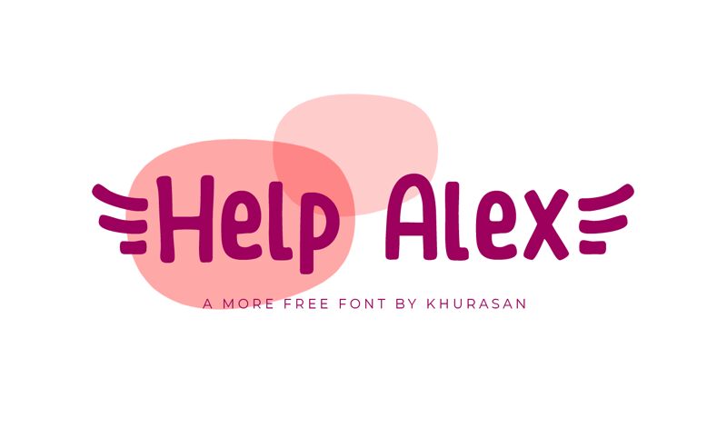 Help Alex Шрифт