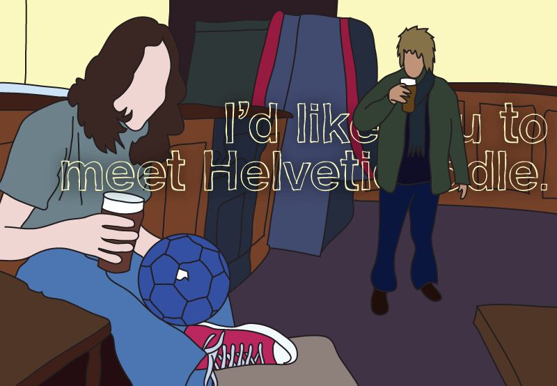 Helvetidoodle by Ed T Carattere