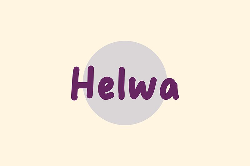Helwa Schriftart
