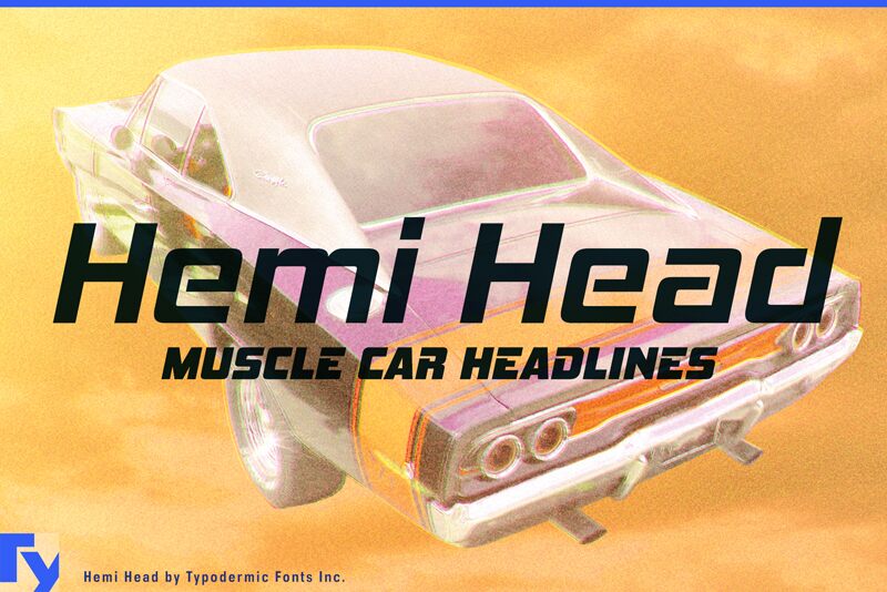 Hemi Head Schriftart