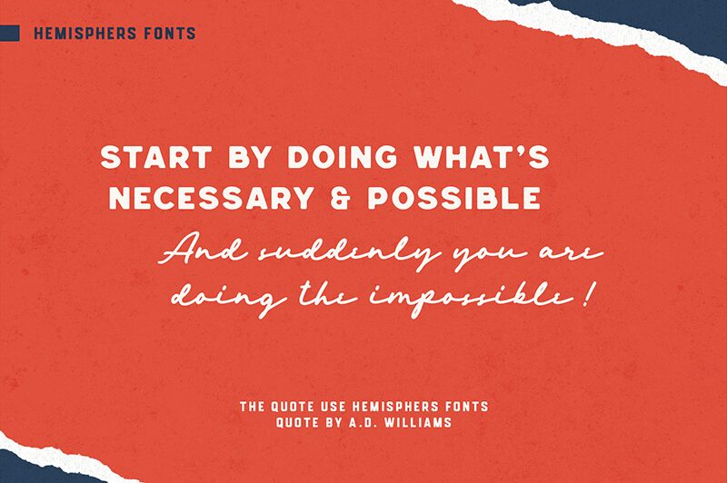 Hemisphers Script Czcionka