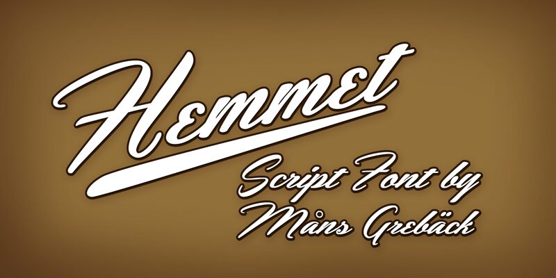 Hemmet Schriftart