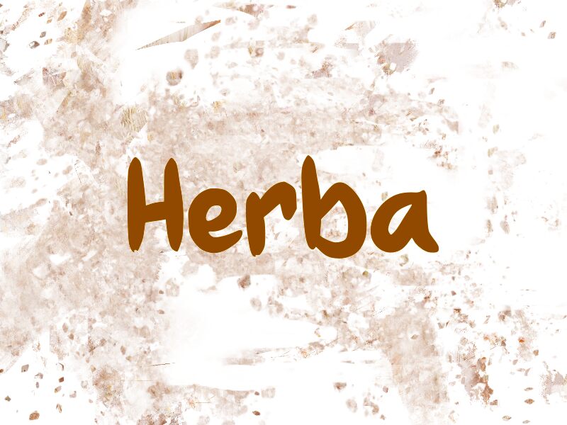 h Herba Schriftart