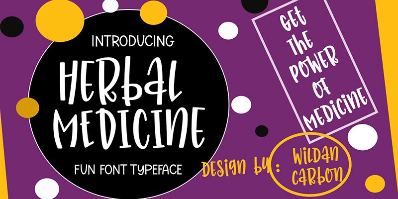 Herbal Medicine Czcionka
