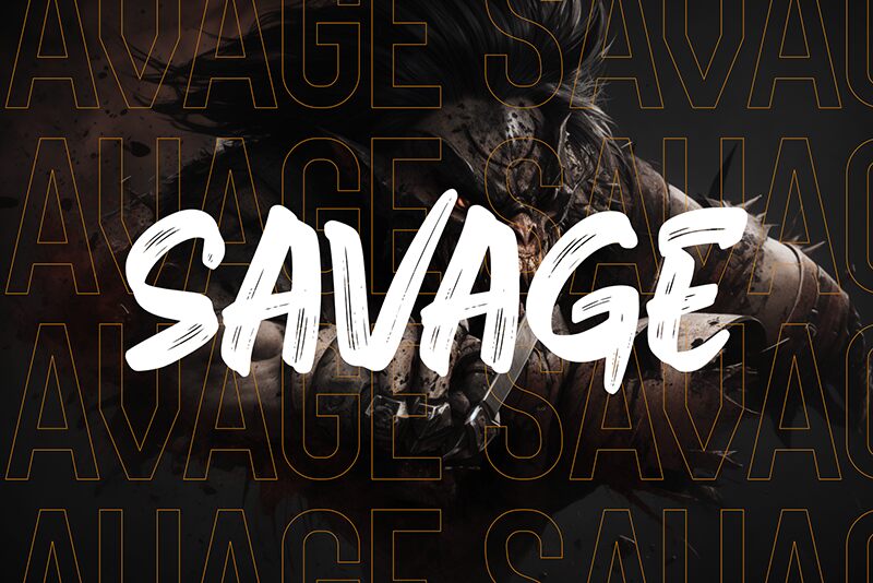 Herison Brushes Schriftart