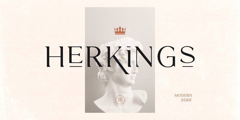 Herkings Schriftart