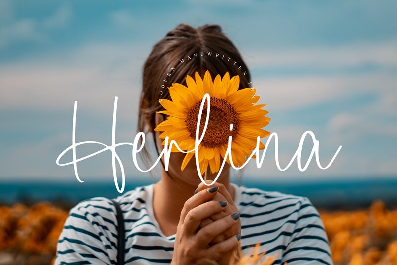 Herlina Schriftart